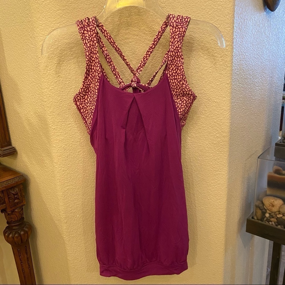LULULEMON Purple Tank Top Size 6